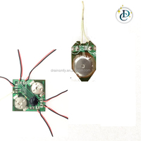 Placa LED PCBA de Bajo MOQ, Dc25L, con 1 oz de Grosor de Cobre y Diferentes Funciones y Patrones de Intermitencia para Tarjetas de Felicitación o Juguetes