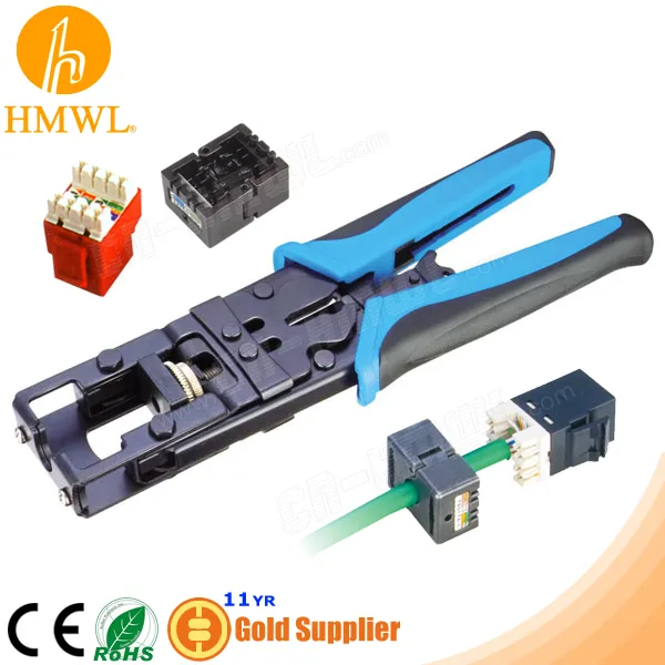 Herramienta de prensado para conector Keystone RJ45