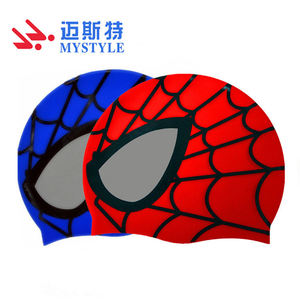 <span class=keywords><strong>Bonnet</strong></span> <span class=keywords><strong>de</strong></span> <span class=keywords><strong>bain</strong></span> personnalisé en silicone imperméable <span class=keywords><strong>Spiderman</strong></span> pour garçons et filles - Product Image 2