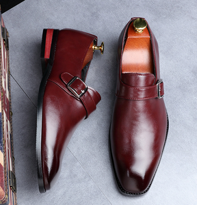 UP-0857J nuovo modello di scarpe da uomo 2023 scarpe da ufficio formali in pelle PU per uomo - Product Image 2
