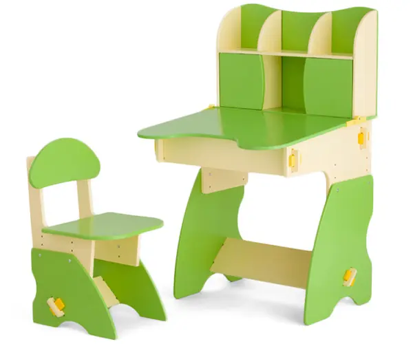 Children learning accessories study homework wooden kids table and chair set TYTC01