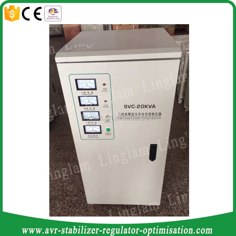 regulateur de tension triphase 20kva 400v