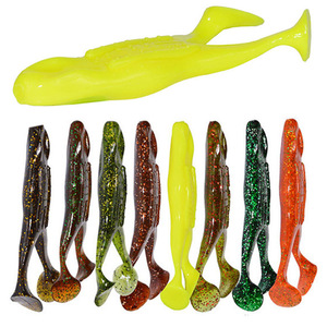 2 pièces/sac 105mm / 15g leurres grenouilles en plastique souple spéciaux pour <span class=keywords><strong>la</strong></span> pêche en eau douce et salée à <span class=keywords><strong>la</strong></span> truite basse - Product Image 6