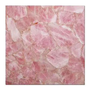 pure pink onyx for kitchen countertop