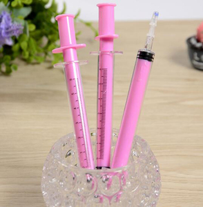 Penna in Gel per siringhe, penne per cancelleria, materiale in cristallo plastico, penna per forniture scolastiche - Product Image 2