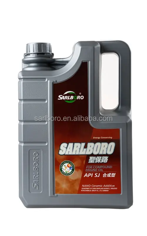Lubricants Manufacturers Automotive Lubricants SJ 5w30 Synthetic Gasoline Car Engine Motor Oil