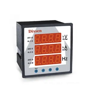 Electronic Digital Panel Meter Voltage Current Frequency