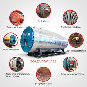 الصناعية أنبوب نار الديزل ضوء النفط أطلقت غلاية بخارية قائمة الأسعار - Product Image 5