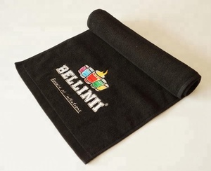 100% コットンタオルカスタム無地バータオル刺繍ロゴ付き - Product Image 5