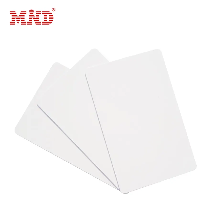 Carte PVC blanche imprimable à jet d'encre, cartes pour Epson/canon/a4, en pvc, pièces
