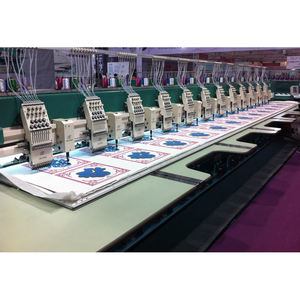 HE FENG máquina de bordar de chenilla de doce agujas y cincuenta cabezas para la moda - Product Image 2