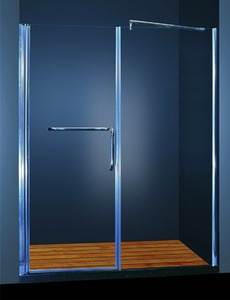 Kmry Pivot Puerta de <span class=keywords><strong>ducha</strong></span> de vidrio sin marco Pivot Pantalla de <span class=keywords><strong>ducha</strong></span> Puerta de vidrio para <span class=keywords><strong>ducha</strong></span> - Product Image 2