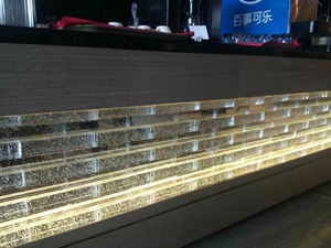 Bloque de Cristal de Burbuja Sólido Decorativo Antiguo para Construcción y Bienes Raíces - Product Image 6