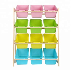 En İyi Seçim Ürünler Oyuncak Bin Organizatör Çocuklar Saklama Kutusu Playroom Yatak Raf Çekmece - Product Image 2