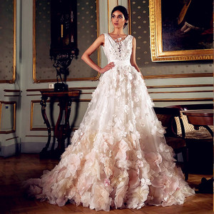 Order Online Italian Lace Wedding Gowns Luxury 3D Italian Lace Fabric |  Alibaba.com