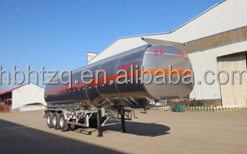 CIMC 42000L Oil 3 Axle Transportation Aluminum Fuel tank Truck Trailer - Product Image 3