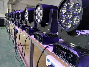 Mini Estadio <span class=keywords><strong>de</strong></span> Luz 7X10 w Zoom Lavado Haz <span class=keywords><strong>DJ</strong></span> Luces Cabezas Móviles - Product Image 6