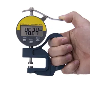 Digital Micrometer Thickness Gauge Range 0-12.7mm Accuracy 0.001mm Paper/Film / Fabric/Tape Thickness Gauge