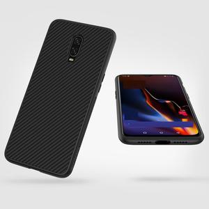Venta al por mayor Original Nillkin PC duro carbono fibra sintética de la cubierta de la caja del teléfono móvil para 6 <span class=keywords><strong>Plus</strong></span> t para Oneplus 6 t - Product Image 4