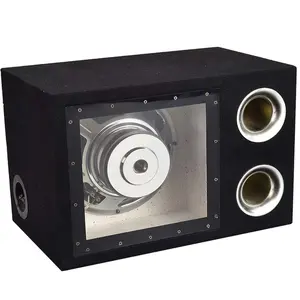 JLD audio new design 10 inch vented passive 250w bandpass subwoofer box for cars