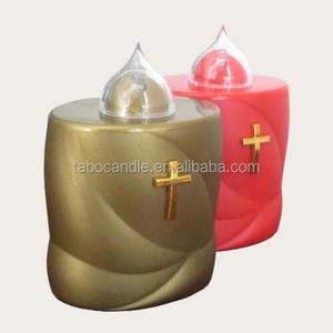 Bougies LED scintillantes sans flamme à piles <span class=keywords><strong>pour</strong></span> le cimetière extérieur Memorial Christmas - Product Image 6