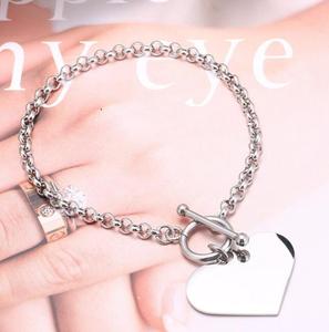 L'éternité Mémoire 316L Coeur En Acier Inoxydable mode bracelet de Charme - Product Image 2