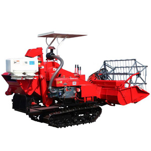 mini combine harvester price 4LZ-1.0 rice harvester in india