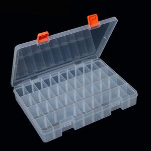 Rõ ràng Nhựa Cứng Bao Bì Hộp Với 36 Có Thể Tháo Rời Khe Cắm - Product Image 1