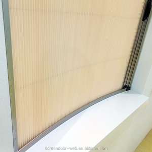 스크린 제공 pleated 메쉬 곤충 bi 배 스크린 도어 모기장 - Product Image 3