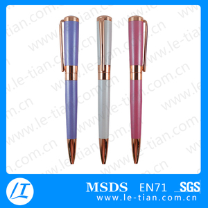 Mp-191 Best Metal Pen para regalo promocional, bonito barato pluma logotipo de <span class=keywords><strong>la</strong></span> bola de China - Product Image 1