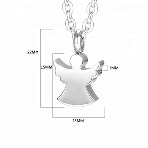 Stainless Steel Cremation Angel Pendant for Keepsake Waterproof Steel <strong>Necklace</strong> for <strong>Ash</strong> <strong>Holding</strong> Cremation Angel Pendant - Product Image 6