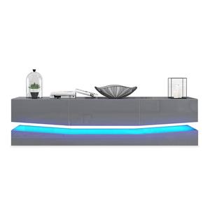 High Quality Popular High Gloss Led <strong>TV</strong> Cabinet <strong>TV</strong> Stand <strong>TV</strong> Wall <strong>Unit</strong> <strong>Design</strong> for Hall - Product Image 2