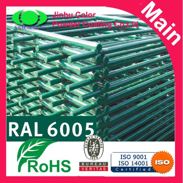 цвет ral 6005 порошковой краской в фехтовании покрытие