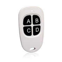 Télécommande à un bouton 315mhz 433mhz pour ouvre-porte de garage YET176
