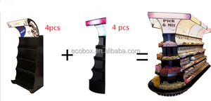 ซูเปอร์มาร์เก็ตสั้นขายปลีกชั้นวางสำหรับ <span class=keywords><strong>Candy</strong></span> <span class=keywords><strong>Shop</strong></span> และซูเปอร์มาร์เก็ต - Product Image 5