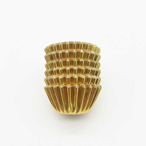 Latest Colorful Aluminum Foil Baking Cake Cup Mini Rose Gold Foil <strong>Cupcake</strong> Wrappers <strong>Cases</strong> - Product Image 4