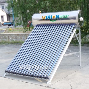 Chống Mũi Tên Thép Không Gỉ Áp Suất Cao Năng Lượng Mặt Trời Nồi Hơi Nước Nóng Với Ống Dẫn Nhiệt Bằng Đồng - Product Image 2