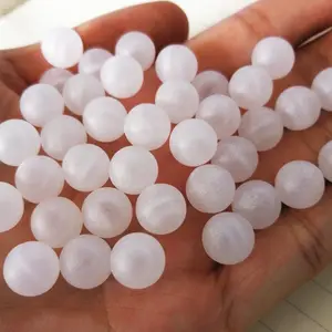 Bolas de plástico oco de pp das bolas do poliestireno de 10mm com superfície polida alta