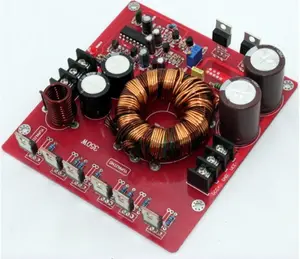 Fuente de alimentación para amplificador de coche, 12VDC boost a 20-32VDC 350w, LM3886 TDA7294 TDA7293, voltaje de salida ajustado 30%