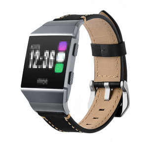 2018 nuevos productos de cuero correas de reloj para <span class=keywords><strong>Fitbit</strong></span> iónica, para <span class=keywords><strong>Fitbit</strong></span> banda de cuero - Product Image 4