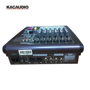 Kacaudio mixer console 6 Canali audio mixer per calcestruzzo