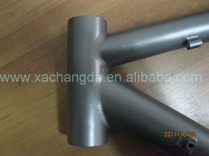 Alta luz y barato marco de bicicleta de carretera 700c carreras de bicicleta de titanio marco de Titanio en china - Product Image 5