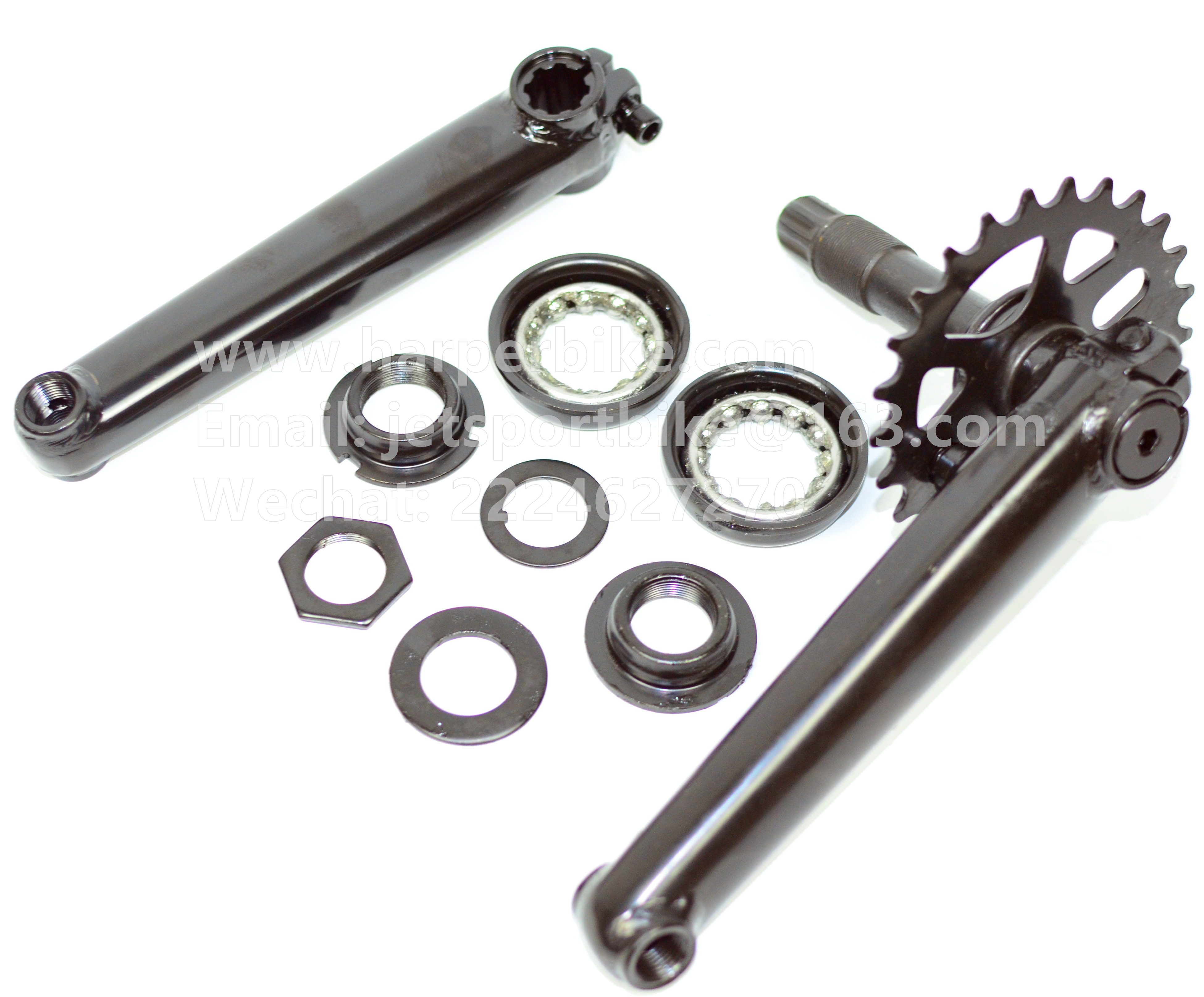 BMX flybikes クランクセット 175mm BMX flybikes クランクセット 175mm BMX flybikes クランク
