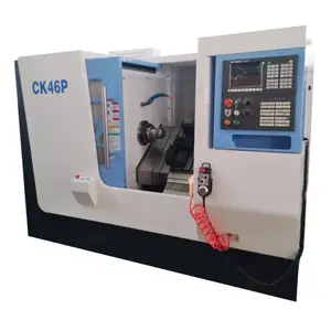 CK46p Hoge Snelheid China Precisie Slant Bed Cnc Draaibank Machine Met Live Tool