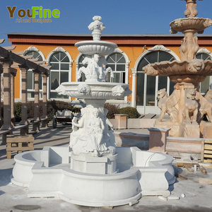 Estatua de cisne de jardín, cisne de mármol, <span class=keywords><strong>fuente</strong></span> de agua - Product Image 3