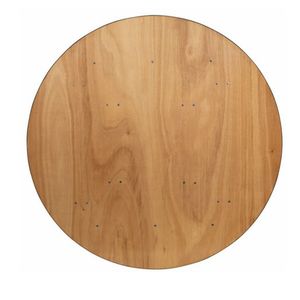 الخشب الرقائقي طاولة مستديرة حافة عن طريق طي للولائم - Product Image 6