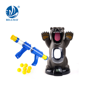 Gros drôle ours en forme de jouet pour <span class=keywords><strong>les</strong></span> enfants des enfants affamés ours doux balle pistolet jouet - Product Image 1