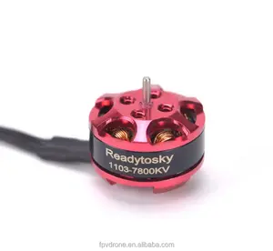 Mini motor sem escova para rc fpv quadcopter, 1103 7800kv