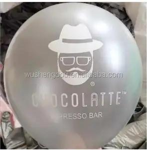 10 "12" рекламный шар, латексные печатные латексные шары, напечатанные на заказ шары