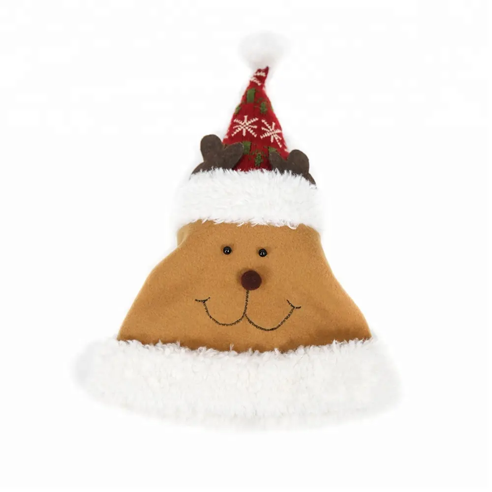 Cute party holiday wholesale deer big christmas hat decoration